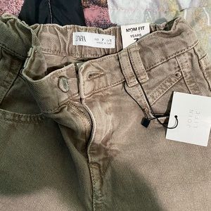 New zara Boys denims size 7